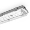 LED Wannenleuchte Leuchtstofflampe IP65, 2x T8 LED, 120cm, ohne LED