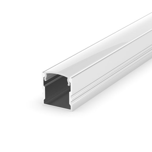 Aluminium LED Profil 100cm für LED Streifen, SET Alu LED Profil Ohne Abdeckung LT5