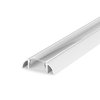 Aluminium LED Profil, 100cm Profil LED Weiß für LED Streifen 8/10mm, Weiss LT2