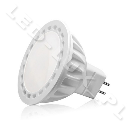 LED MR16 3,5W 12V DC, LED Lampe 320LM 3000K Warmweiss, Milchig Schutzglas