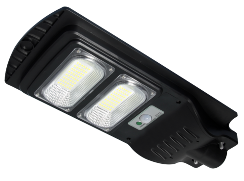 LED Solar Straßenlaterne, LED Solar Straßenlampe, Straßenleuchte mit Fernbedienung, IP65 6000K, 120°