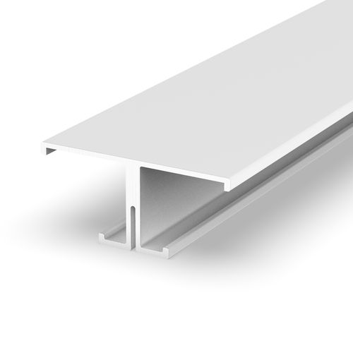 SET: LED Profil, 100cm Profil LED für LED Streifen, aluminium led profil Weiss LT9