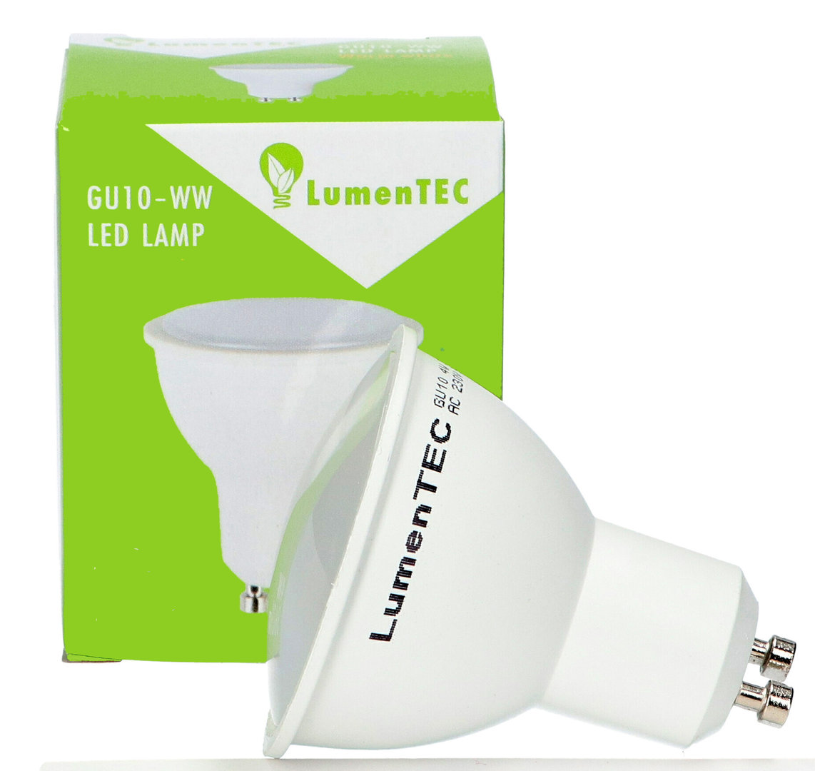 1,5W LED | | LumenTEC 3000k Warmweiß 1,5W GU10 GU10